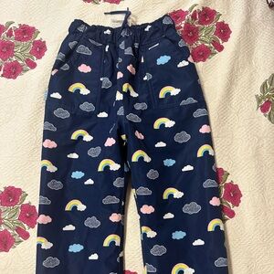 Fleece lined rain Pants